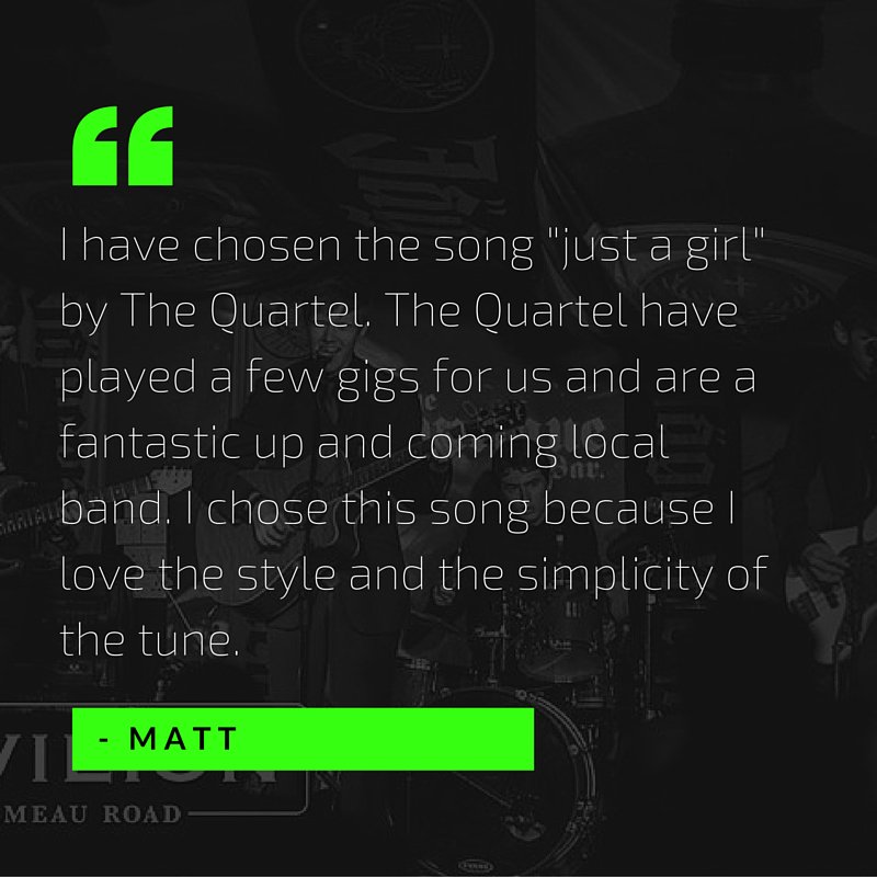 Our next pick on the #VCSoundofBelfast playlist is from Matt, with <a href="/TheQuartelband/">The Quartel</a> youtube.com/watch?v=16xSBI…