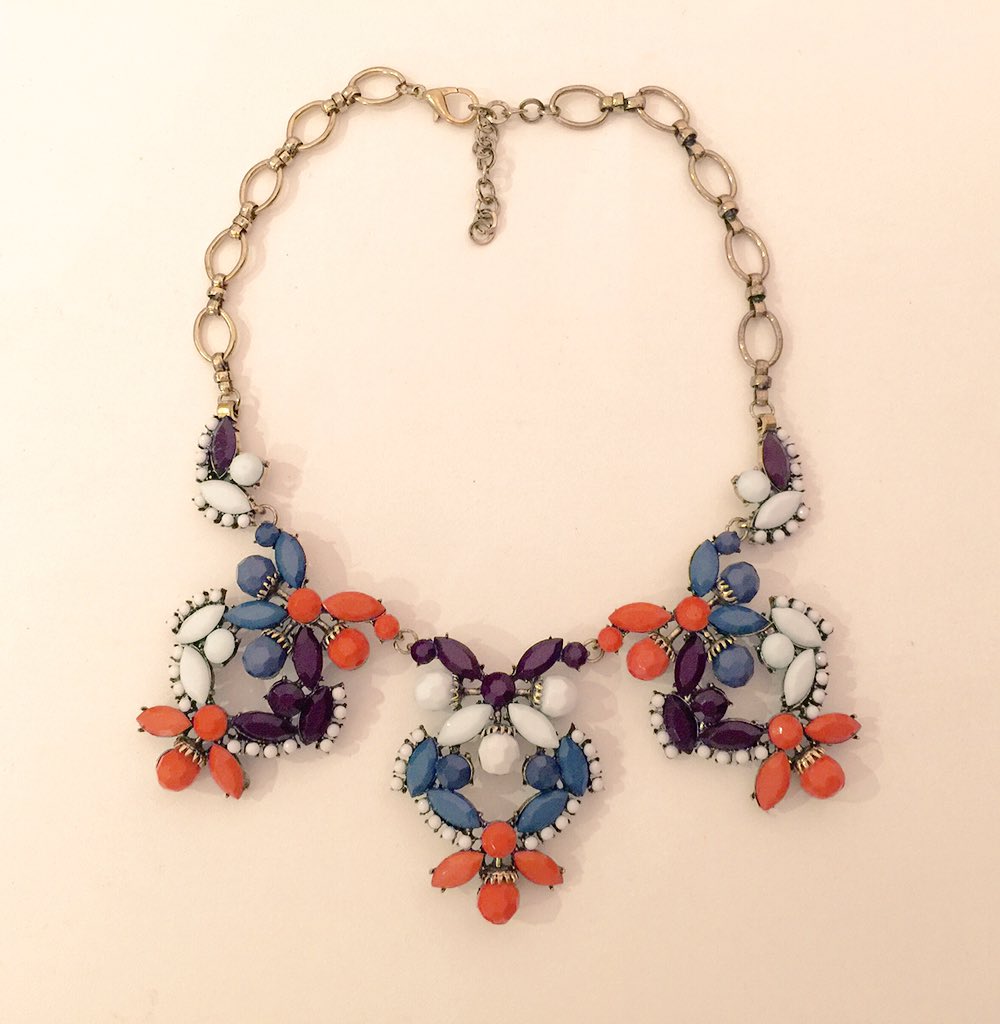 ONE OFF. Just £5 including postage. DM to order. #statement #oneoff #necklace