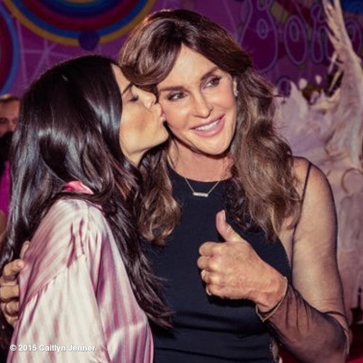 Caitlyn_Jenner's tweet photo. Last night my little angel @KendallJenner fulfilled her dream as a little girl to walk in a @VictoriasSecret show! https://t.co/nyJgWPOdzH