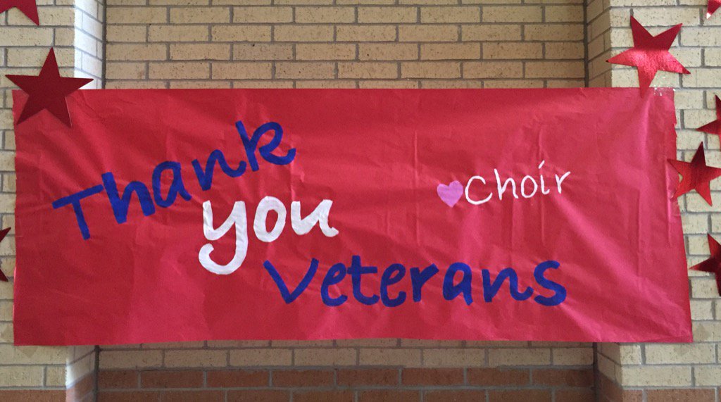 womschoir's tweet photo. We love our Veterans! https://t.co/sKt1Y0LH1o