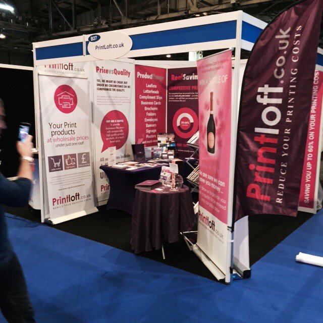 ready for the @ScotBizEx @NewStart_Scot expo tomorrow. Come &amp; see us at stand B27 and save 60% on all your print