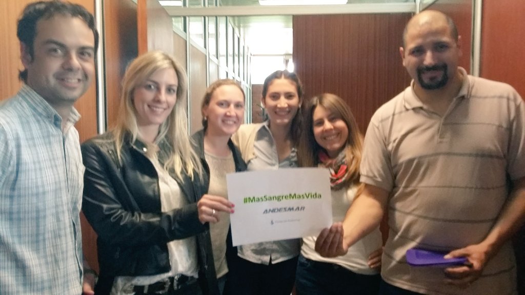 ICSA se suma a la campaña #MasSangreMasvida #SoyDonante <a href="/fundandesmar/">Fundacion Andesmar</a>  😊