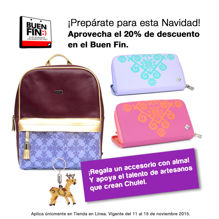 Chulelmx's tweet photo. ¡Aprovecha el #BuenFin y regala un accesorio con alma! 20% de descuento.
Compra aquí: https://t.co/JUTZAI2Nem https://t.co/ztQOo7LfZg