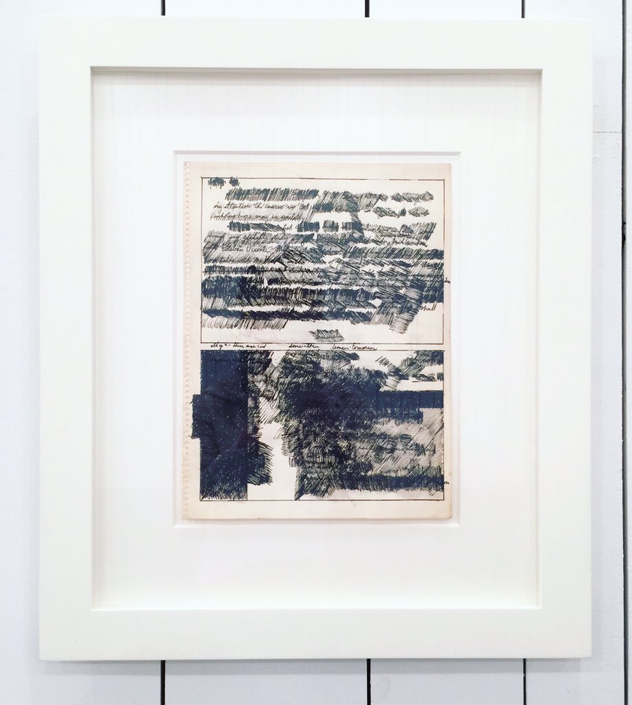 ArtObserved's tweet photo. #BriceMarden’s ‘Journals’ on view at @karmakarma9 through November 15. https://t.co/bRAaJpHl7n