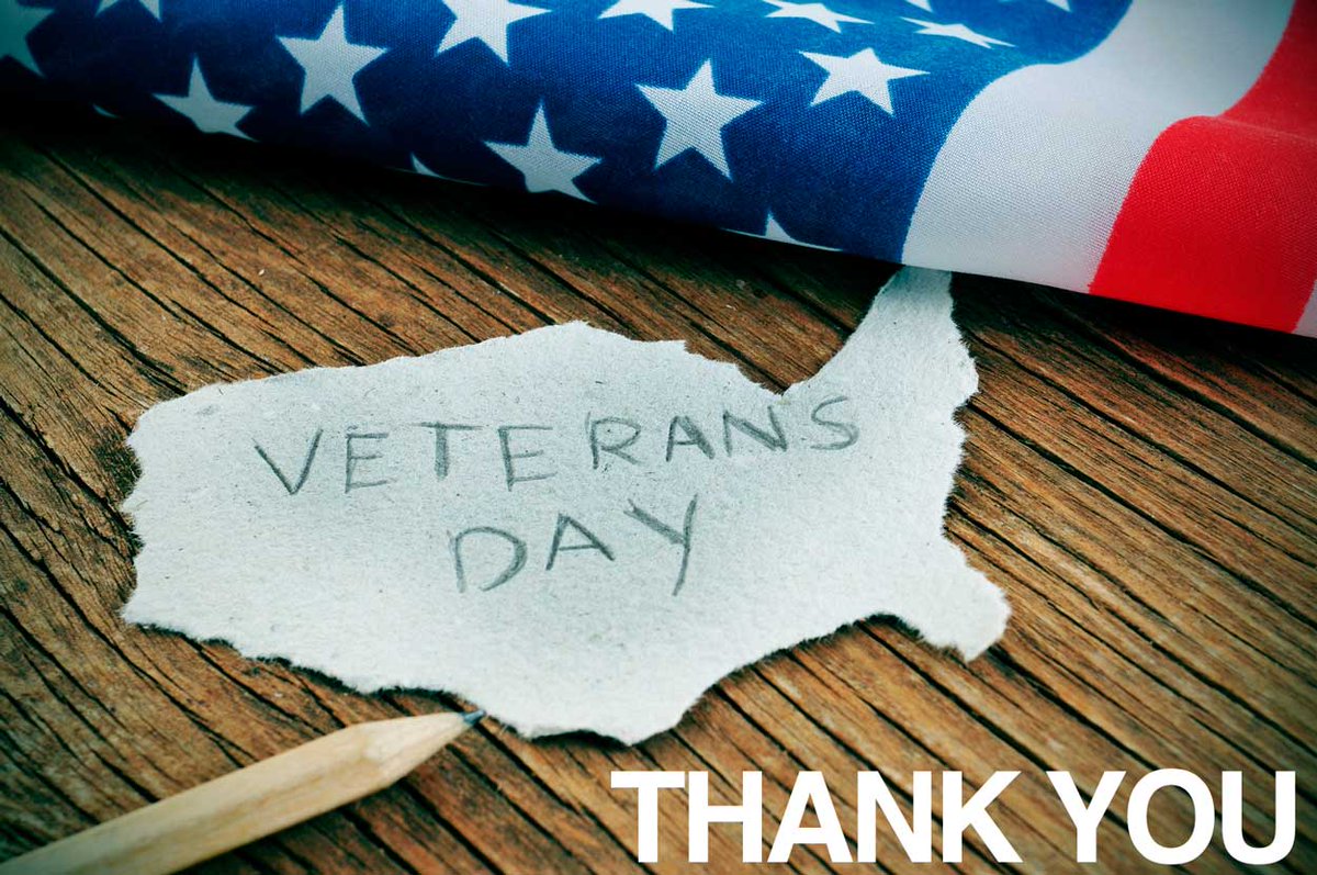 Proud to serve those who have served ... #ThankYouVeterans