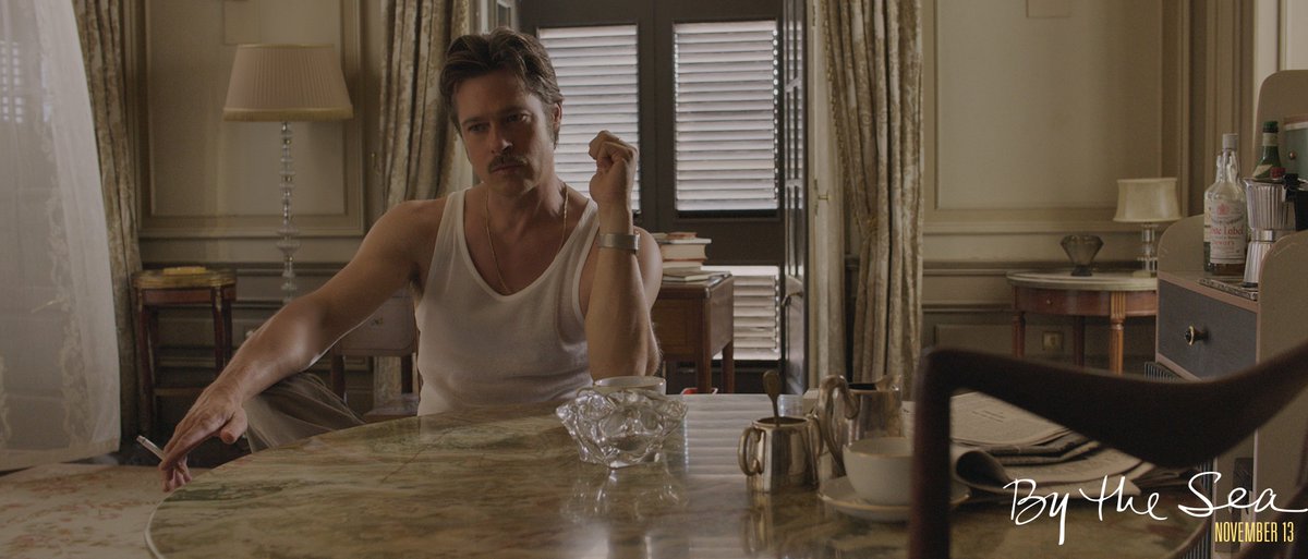 Never turn your back on love. Brad Pitt stars in #ByTheSea, in select theaters November 13.