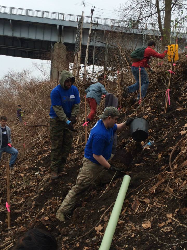 TreePgh's tweet photo. Thank you to all our veterans! We are grateful for @1stPlatoonPIT for volunteering with us at our nursery in April. https://t.co/v5q1O8J53U