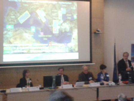 PerseusProject's tweet image. PERSEUS represented by the project coordinator Dr. E Papathanasiou, at the 3rd Ocean of Tomorrow Conference!