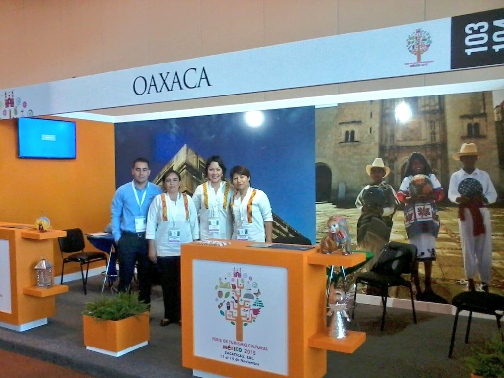 SecturOaxaca's tweet photo. Se inaugura oficialmente la #FTC2015 en #Zacatecas, promovemos el Turismo Cultural de #Oaxaca. https://t.co/1mqJx6qo9E