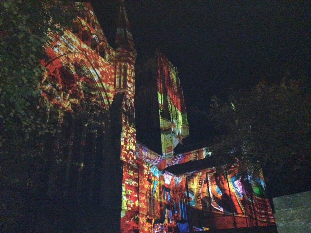 violegp's tweet photo. Tomorrow starts the @FestLuniere and we'll have results from the #EagleSim on @durhamcathedral https://t.co/dGAwPvpr0X