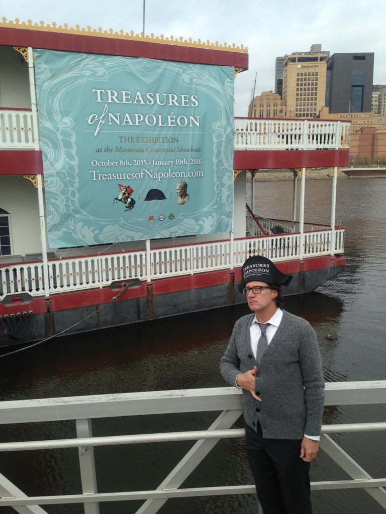 wccokingjohn's tweet photo. Just did this- wow. GO TO NAPOLEON EXHIBIT IN ST PAUL. https://t.co/3Wp0DYbOjg https://t.co/XyIOvq9ZMo
