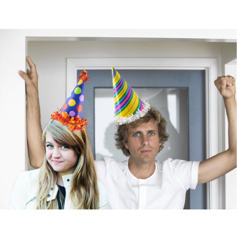Happy bday to Aaron Bruno of !! So glad we could get a quick picture together! 