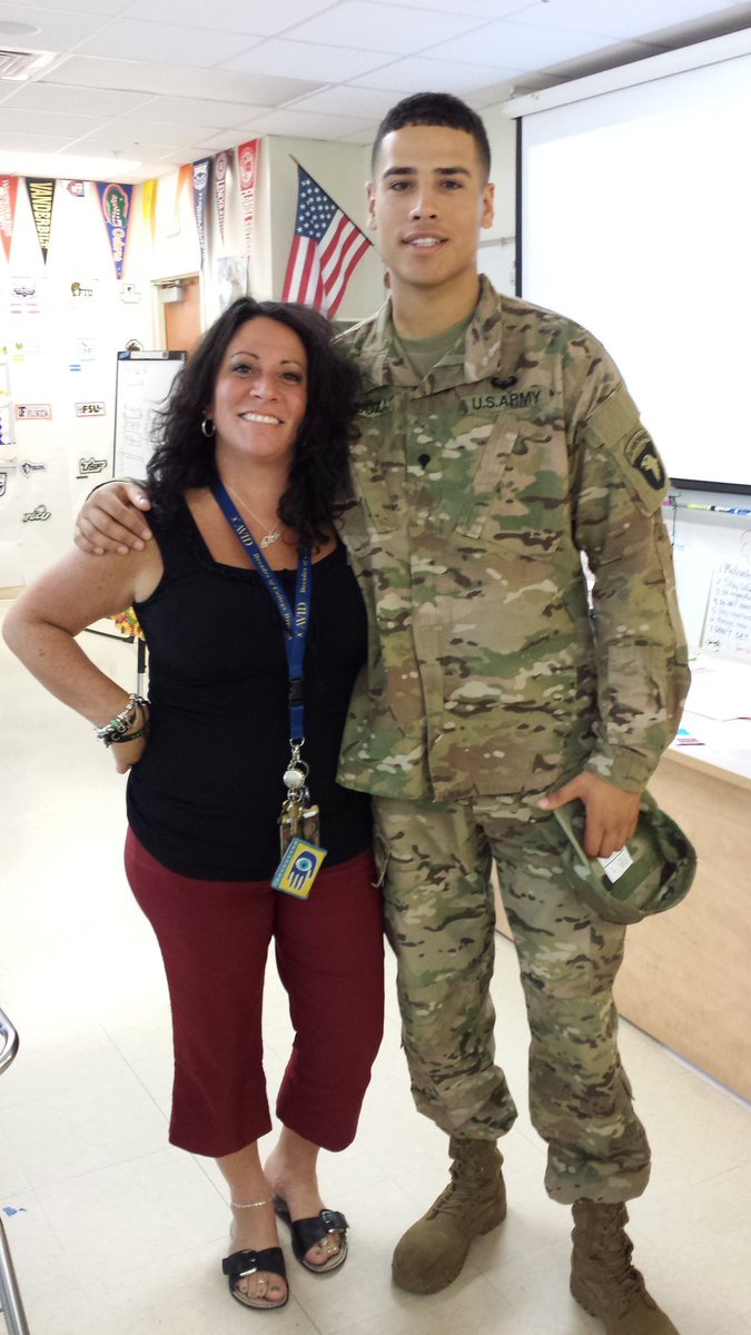 So proud of my students in the military! Happy Veterans Day!