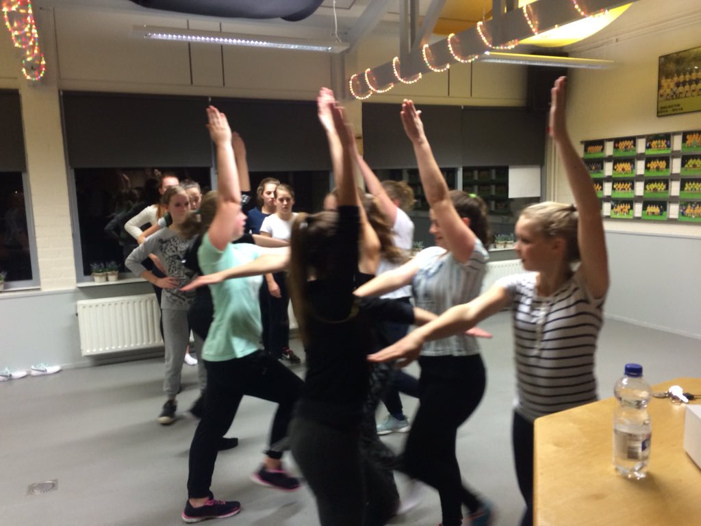 Voor de laatste keer op bezoek bij de trainingen van de dansgarde <a href="/dwersklippels/">Prins en gevolg</a>