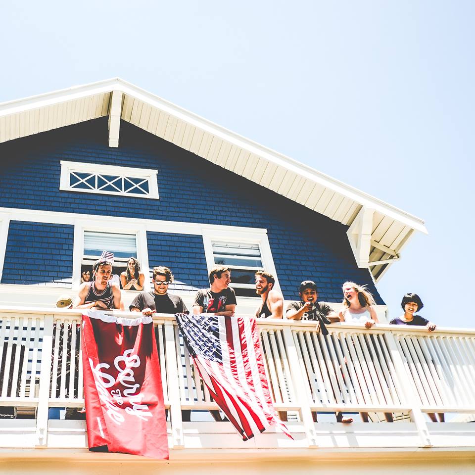 Hang a #CarryTheLove flag and declare that Jesus is your favorite roommate. Click to order: carrythelove.com/preorder-a-flag