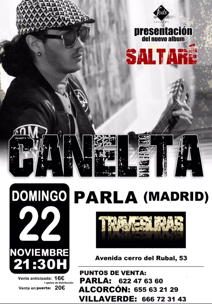 canelitareal's tweet photo. Muy pronto!!! (Madrid) - Parla) que ganas!!!👍🏻👌🏻☺️ https://t.co/qzLMr595hW