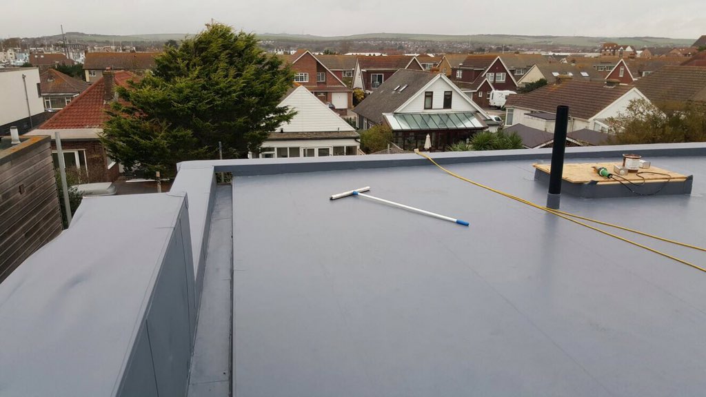 KANDS10's tweet photo. Another quality install of @SikaTrocal slate grey on a private house in shoreham https://t.co/0L5Nt7QbfS