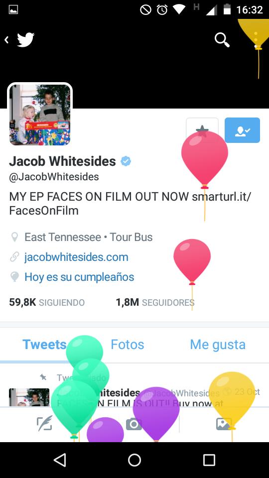 Happy birthday to Jacob Whitesides he\s awesome 