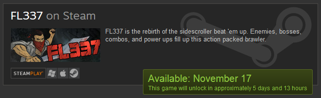 FL337's tweet photo. 5 and a half days! #Steam Early Access Release #SteamNewRelease #indiegame #indiedev
https://t.co/lzCJXGcw62 https://t.co/m3Iwb15UEh