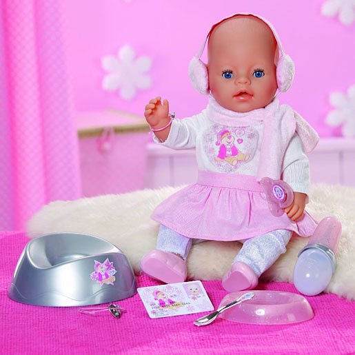 baby born winter edition doll