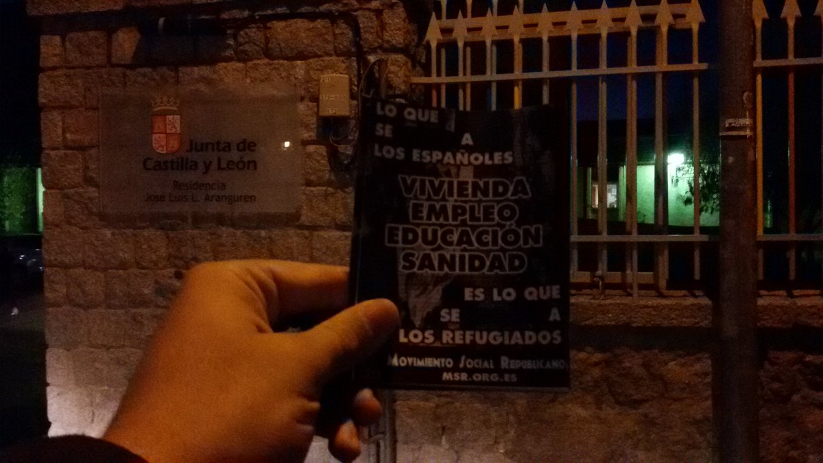LJ__Avila's tweet photo. Liga Joven #Avila contra la campaña de la residencia López Aranguren por su #racismoantiespañol https://t.co/1g3SwN0gnH