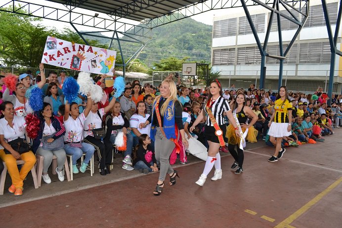 Inauguración de los XV Juegos de Educacion Inicial en la  Escuela Bolivariana Alianza #Tachira @MPPEDUCACION