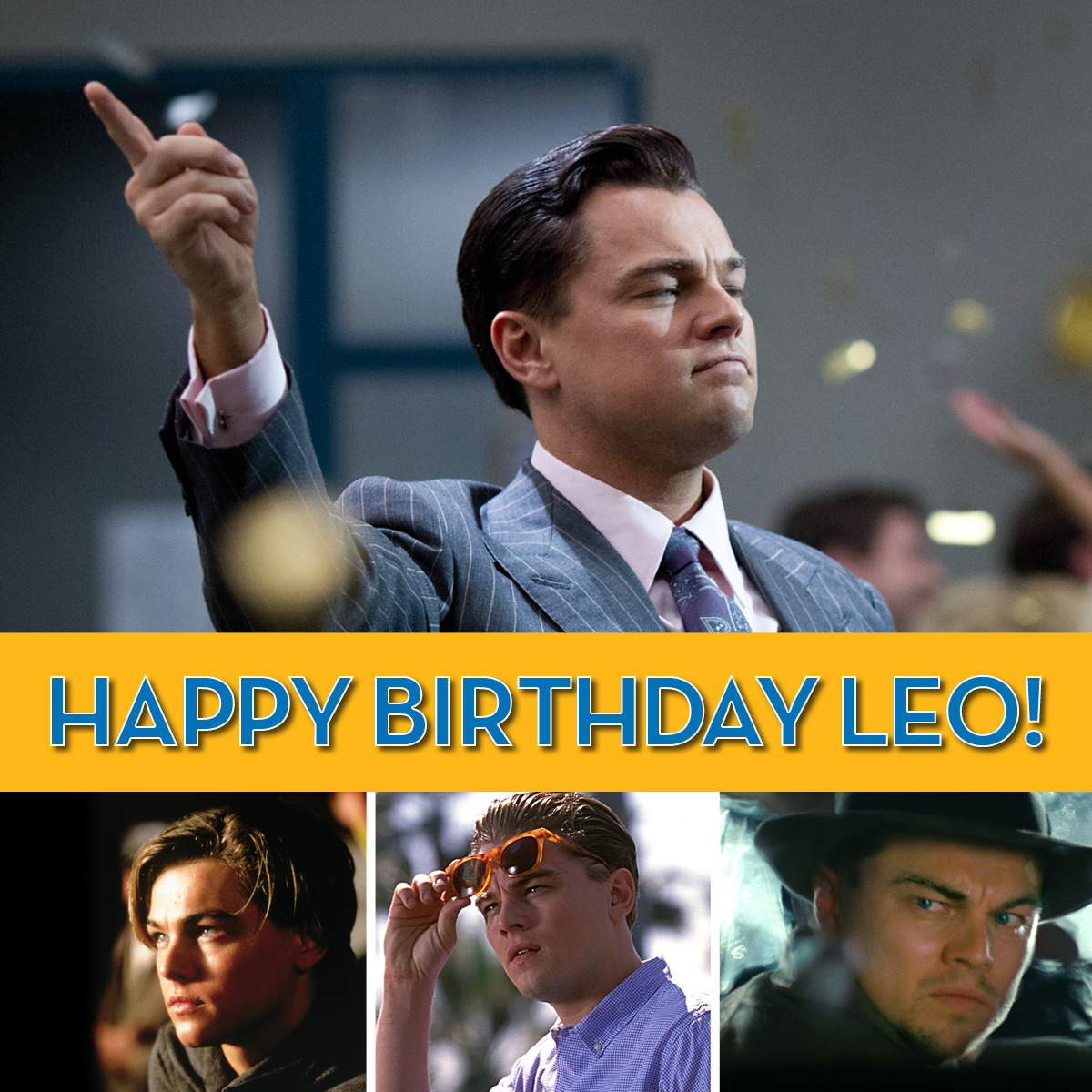 You\ve taken us with you on many journeys... Everyone wish a happy birthday to Leonardo diCaprio! 