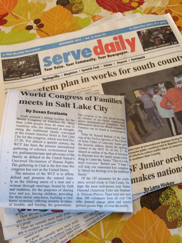 1SusanEscalante's tweet image. ICYMI m.servedaily.com/world-congress… #wcf9