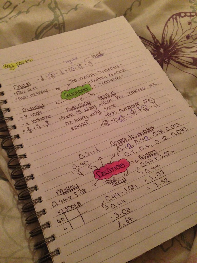 httpftlwt's tweet image. do you ever get really excited about how you presented your revision notes