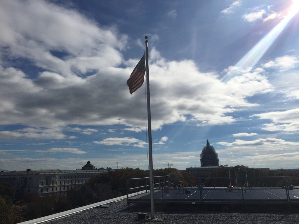 growingwarrior's tweet photo. This happened today @FarmAid #homegrownflag flew over the capital thanks @Fibershed @NatHempAssoc @thehia @votehemp https://t.co/fzwPuBRkhh