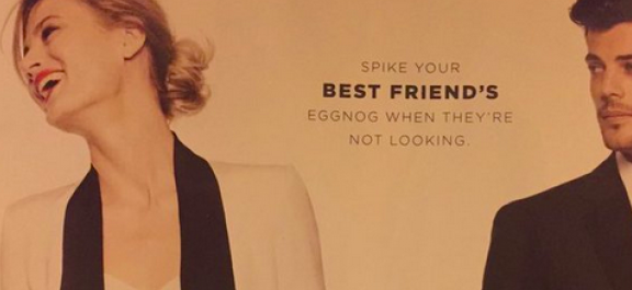 HuffPostWomen's tweet photo. Bloomingdales apologizes for super creepy holiday ad https://t.co/UIOEHDGHm5 https://t.co/EUjQs2CFoR