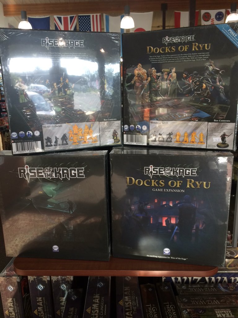 theguardtower's tweet photo. Ninjas attack! Rise of the Kage adventure game and Docks of Ryu expansion  now in store! https://t.co/IDUxgZCEtU