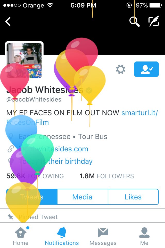 Happy 18th Birthday Jacob Whitesides. i love you with all my  heart!!   