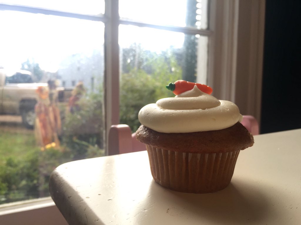 November snuck up on us a little but don't let the month go by without trying our carrot cake cupcake! 😋