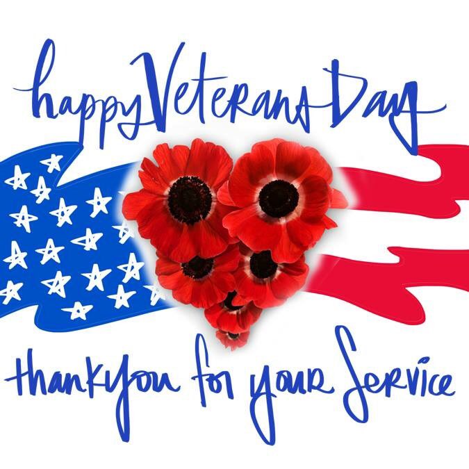 Thankful every day for the brave individuals who have and are serving our country- thank you!