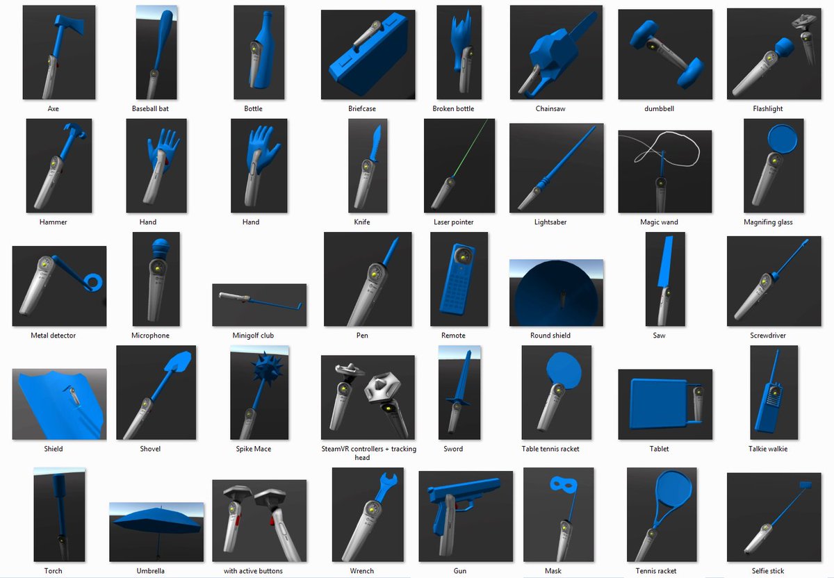 My #VR controller Protopack for <a href="/SteamVR/">SteamVR</a> and <a href="/unity3d/">Unity3D (inactive)</a> is nearly ready!