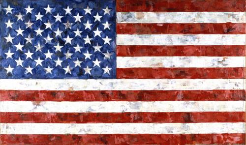 TheBroad's tweet photo. Happy Veterans Day! We salute our veterans today with Jasper Johns's "Flag" https://t.co/GU7HB05ZpB https://t.co/PkPTOnz6Ee