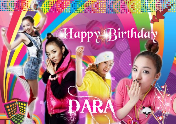 Happy birthday sandara park!! 