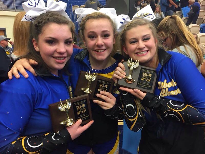 CCPS_LibertyHS's tweet photo. Congratulations to our Competitive Cheer team who won the State Championship tonight! #LHSLionPride https://t.co/suPeeCNJ3E