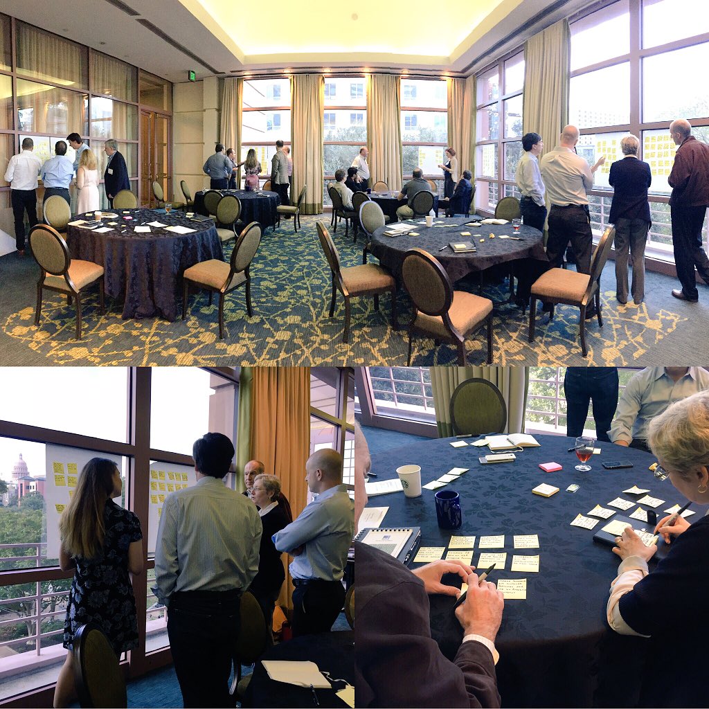 haidyfrancis's tweet photo. @DnBUS &amp; @PitneyBowes collaborating on solutions. #HCD #Workshop #SolutionsForPeople #ATX #UXD https://t.co/FRK02xZ90C