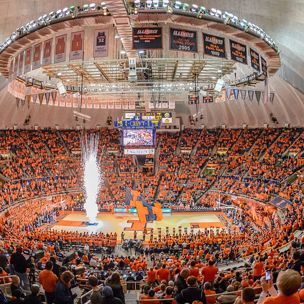 Loudest Basketball Arena
• FINAL 4 •

RT ~ New Mexico
Fav ~ Illinois