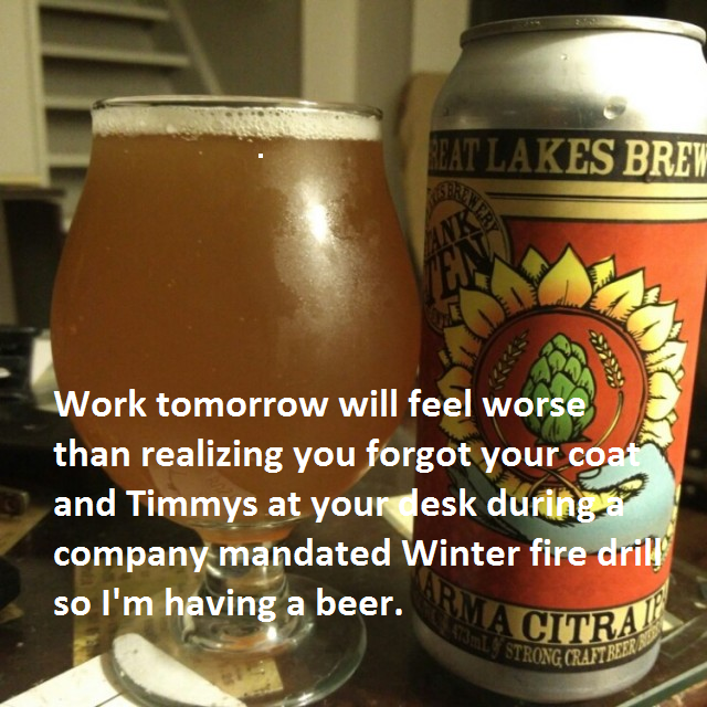 SoImHavingABeer's tweet photo. @GreatLakesBeer #KarmaCitra #IPA #Beer #SoImHavingABeer https://t.co/xfRurg98se