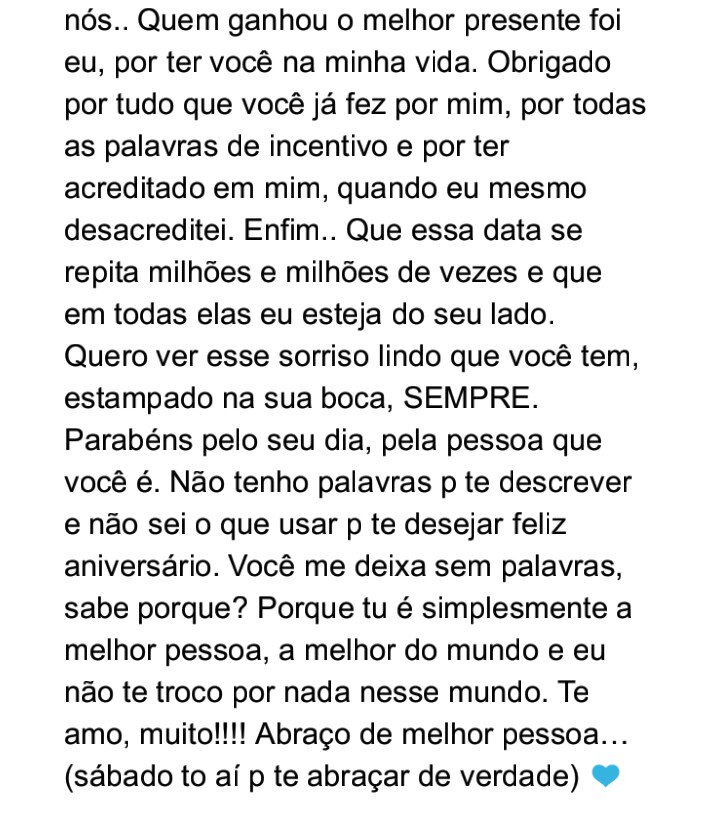 bdaylua's tweet image. "O dia é seu, mas quem ganhou o melhor presente foi eu!" Parabéns melhor pessoa!!! 🎂🎉💙