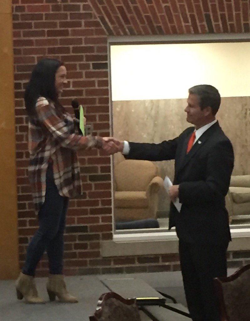 RedDirtRotary's tweet photo. RDR was ECSTATIC to present SMC Foundation $2,140 from tonight's benefit dinner proceeds! #StillwaterStrong #GoPokes https://t.co/PoG5Vmt5h8