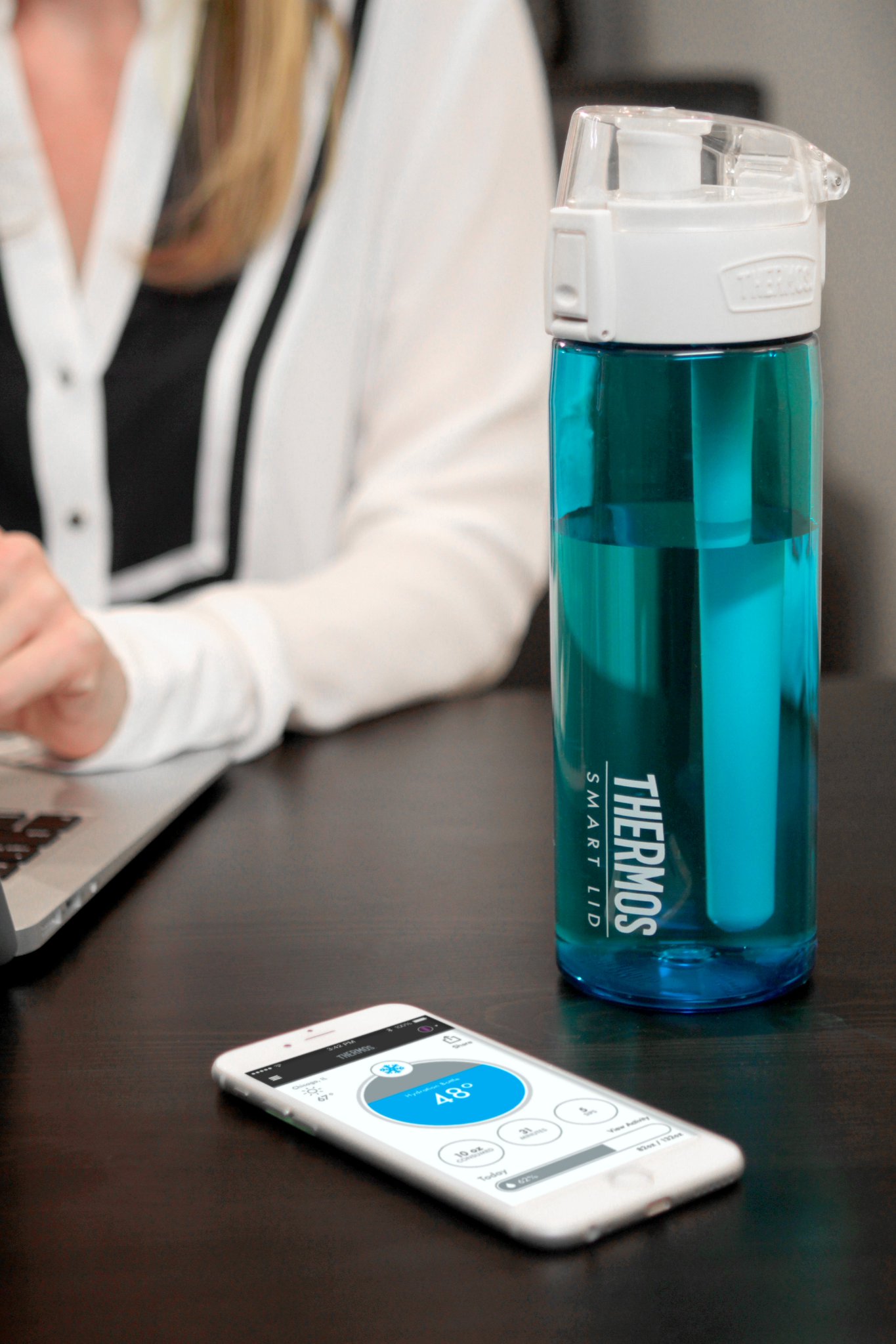 Thermos on Twitter "Our new Connected Hydration Bottle with Smart Lid