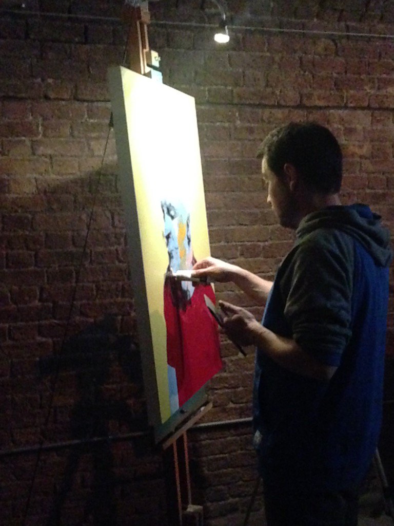 KVBridle's tweet photo. Loving #wecreatelive @liquitex https://t.co/JBLpV1Cau1