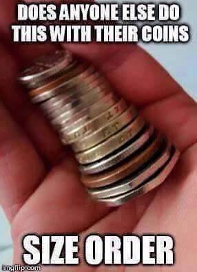 Snuggles84's tweet photo. lol All the time #coins #money #sizeorder #relatable https://t.co/esuINnJ0QL