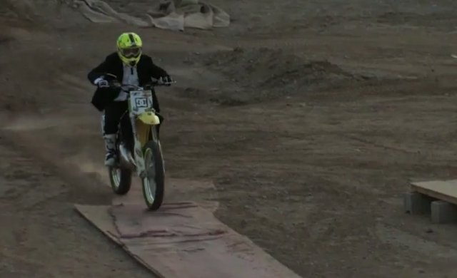 RadioHaurakiNZ's tweet image. Garage TV #CrashOfTheDay - FMX rider Libor Podmol destroys a suit in epic bike crash... bit.ly/1ML1EKO