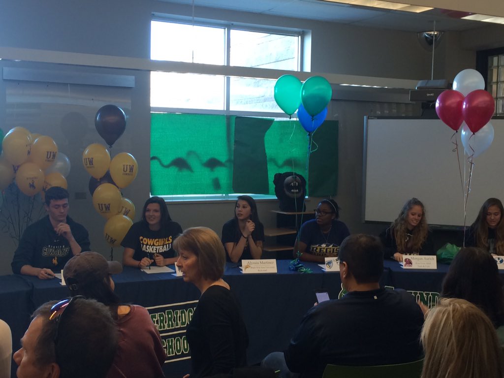 TRidgeGrizzlies's tweet photo. Congratulations to our 10 athlete early signers! #Live4Griz https://t.co/CQZsYRADJM