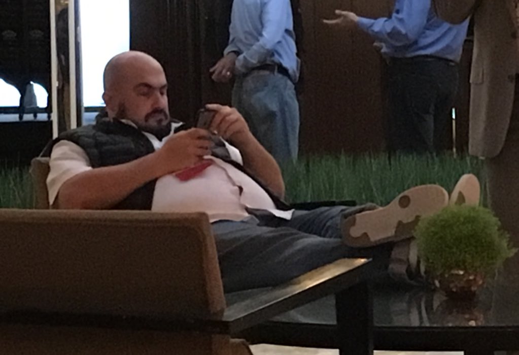 shargov's tweet photo. Spotted:the man who never rest @belimad at #biisrael15 great intense two days are over! #LondonTLVtech #biisrael2015 https://t.co/eP2Rx7Rk9b